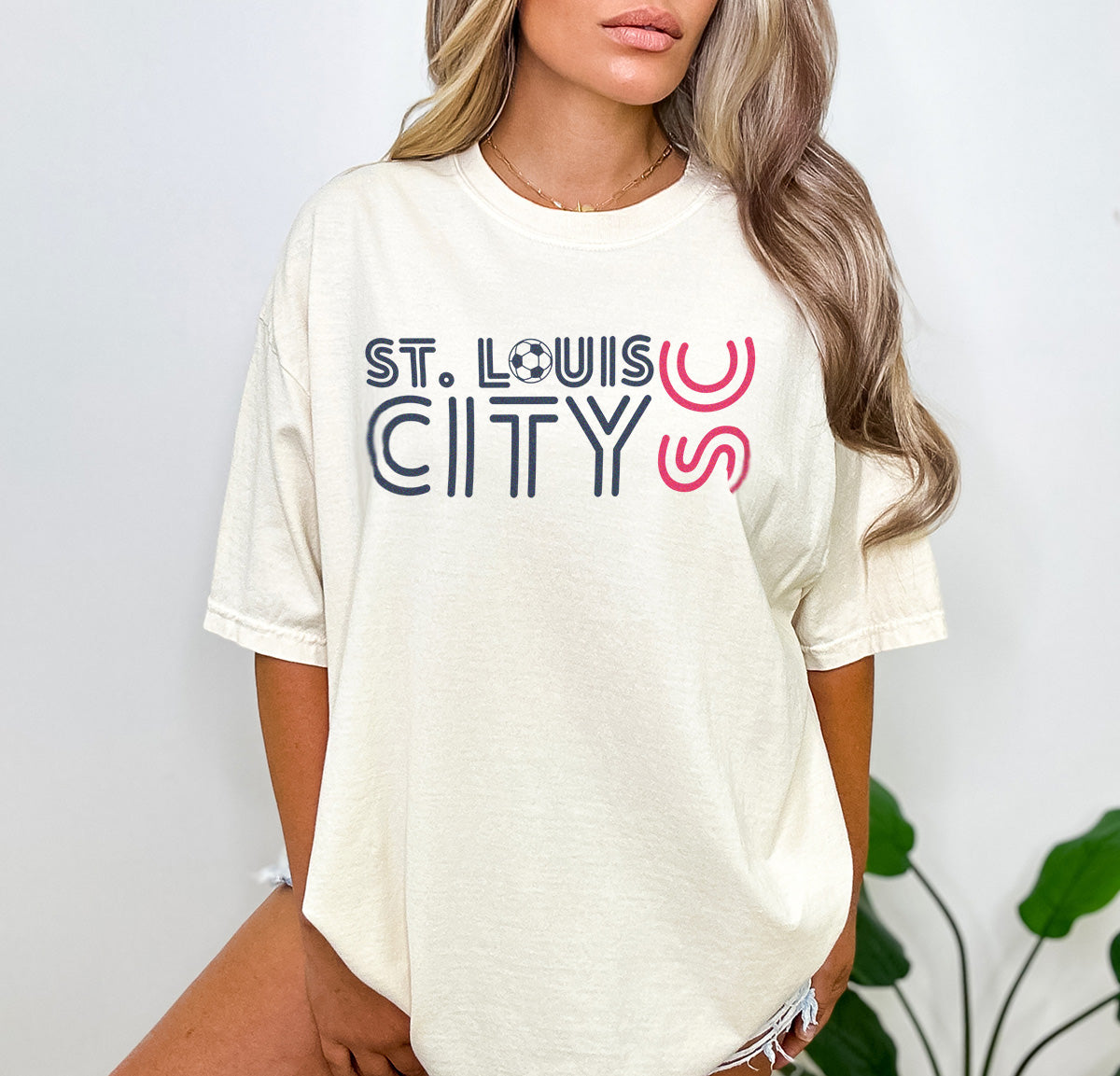 St. Louis City Soccer T-Shirt | Minimalist | Comfort Colors Tee