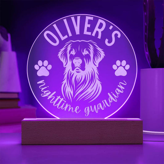 Nighttime Guardian - Personalized Name Nightlight