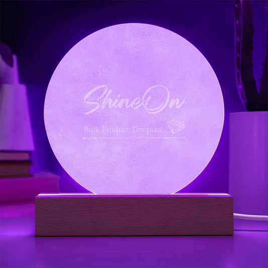 Personalized Night Light