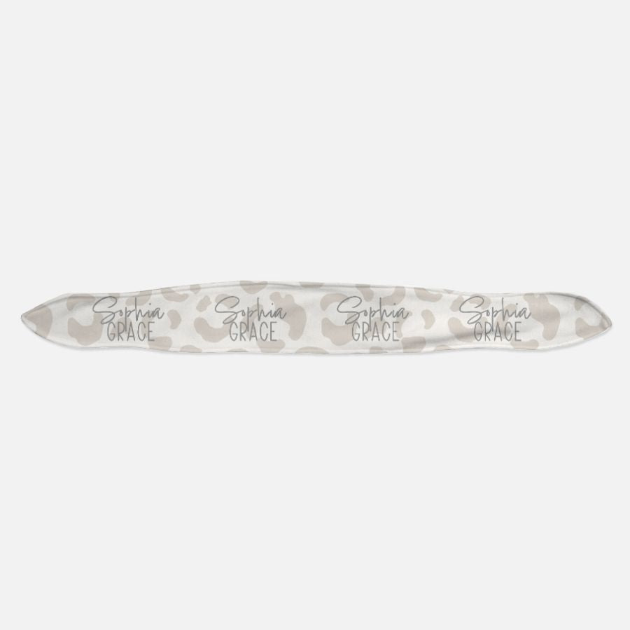 Baby Headband - Soft Leopard