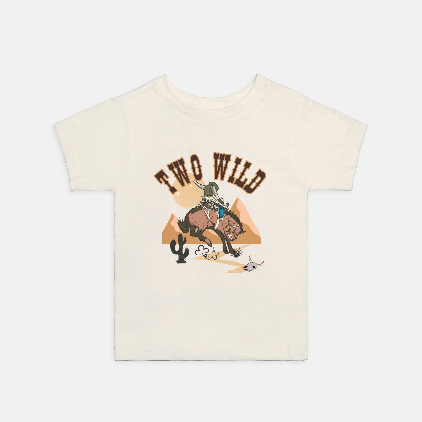 TWO WILD - 2nd Birthday Toddler Tee