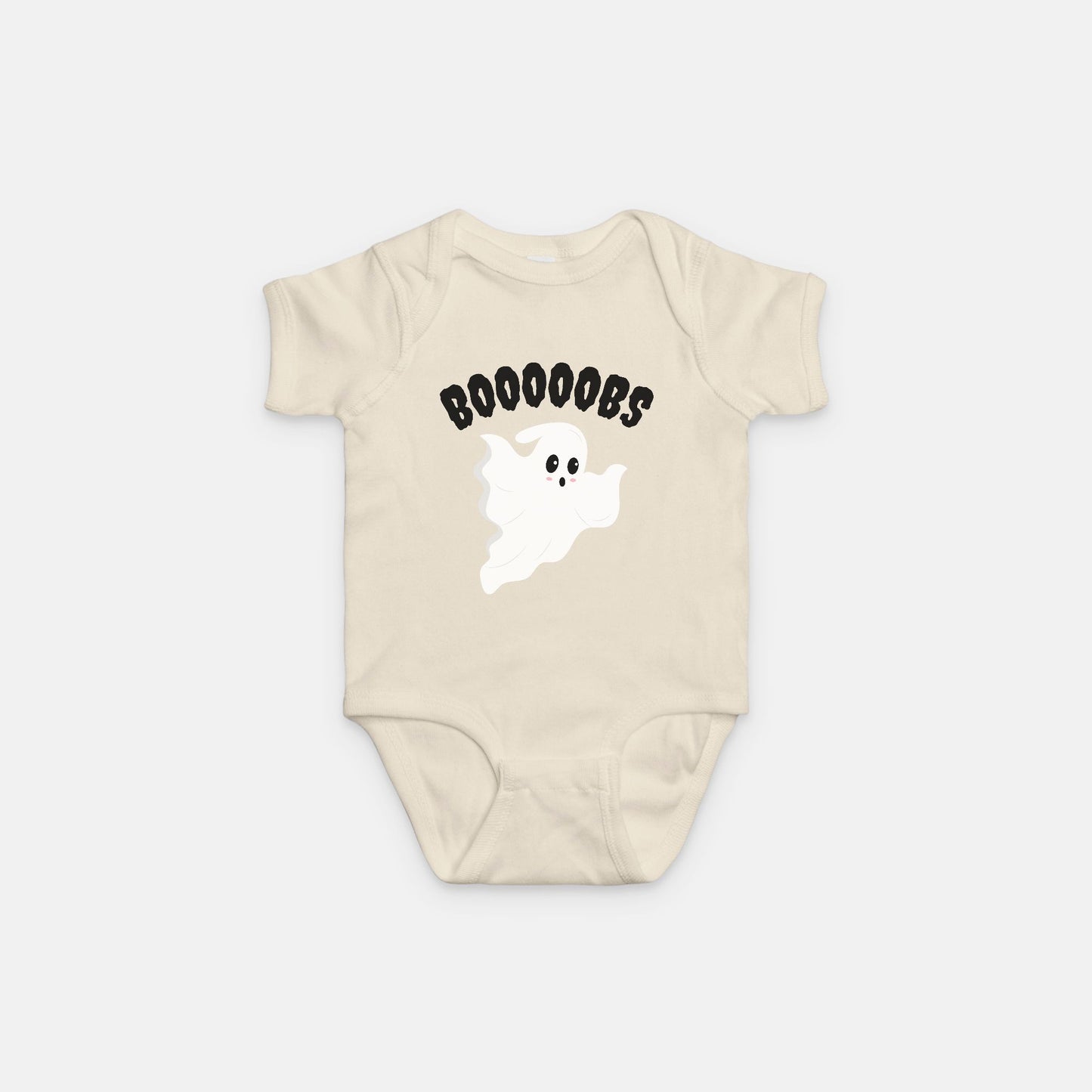 BOOBS Funny Breastfeeding Shirt for Newborn - Halloween Bodysuit for Baby