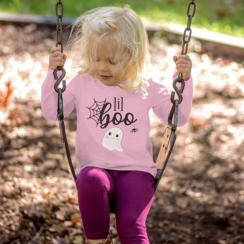 Toddler "Lil Boo" - Long Sleeve Tee