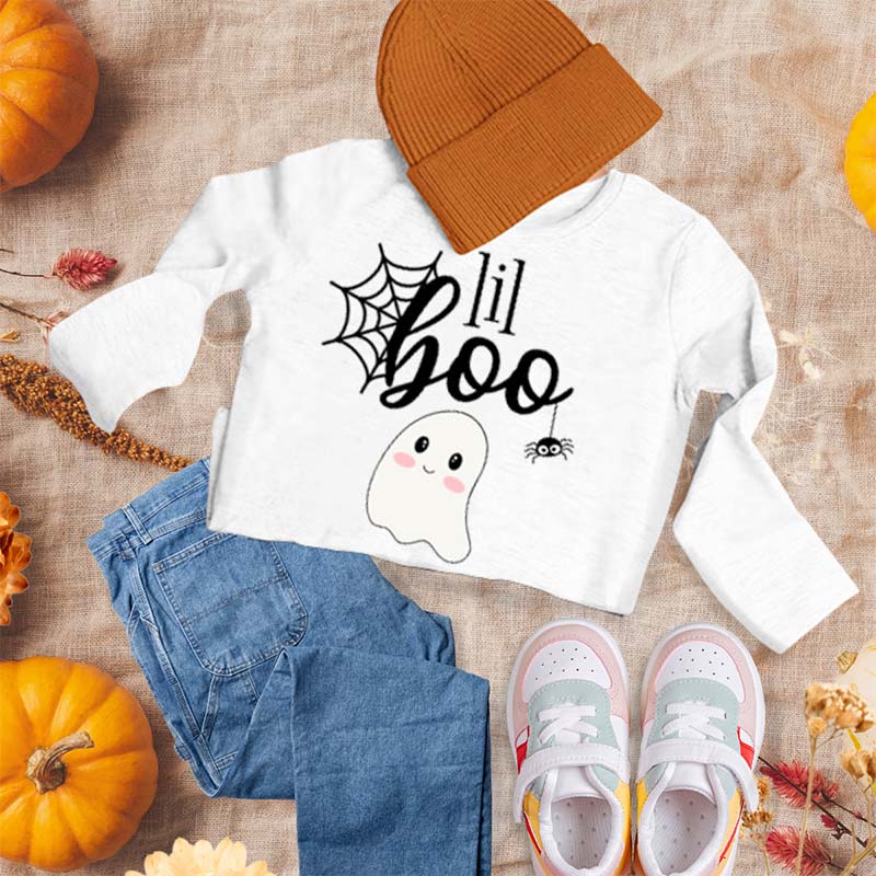 Toddler "Lil Boo" - Long Sleeve Tee