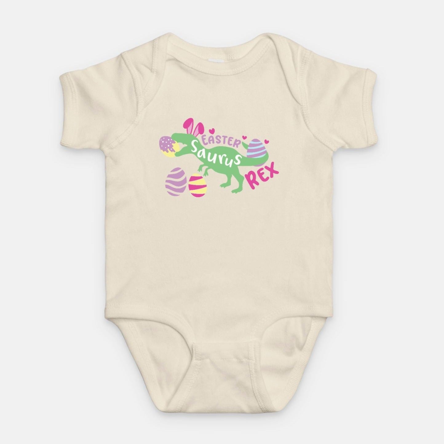 Easter-Saurus Rex | Dinosaur Easter Bodysuit