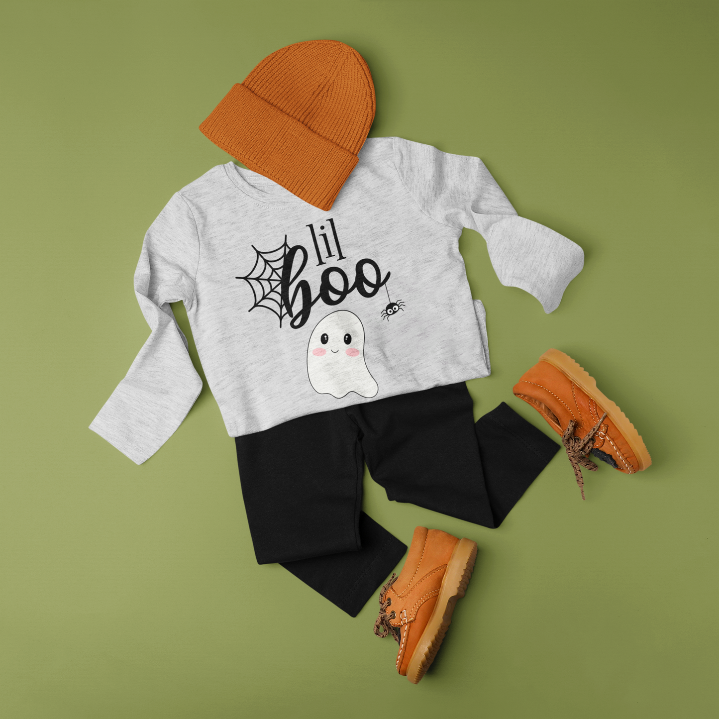 Toddler "Lil Boo" - Long Sleeve Tee